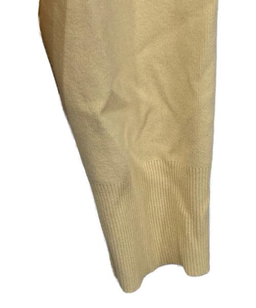 SOEJU（ソージュ）SOEJU (ソージュ) Vネックショートニットカーディガン イエロー サイズ:Fの古着・服飾アイテム