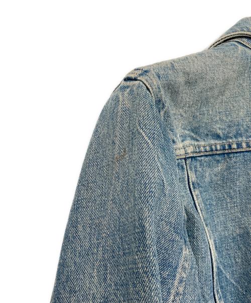 HELMUT LANG（ヘルムートラング）HELMUT LANG (ヘルムートラング) ダメージ加工デニムジャケット インディゴ サイズ:Sの古着・服飾アイテム