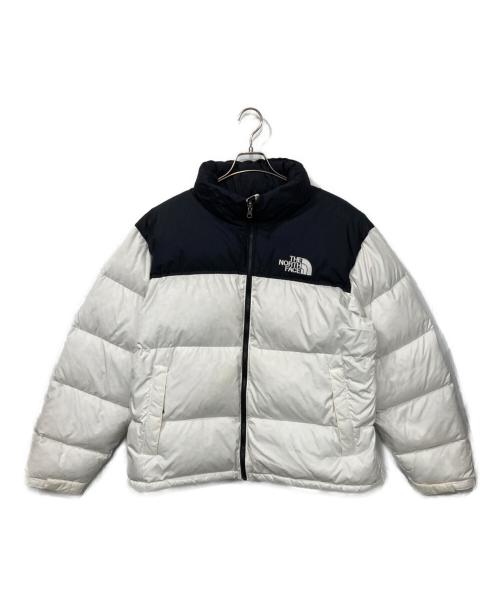 THE NORTH FACE（ザ ノース フェイス）THE NORTH FACE (ザ ノース フェイス) 1996 RETRO NUPTSE JACKET ホワイト×ブラック サイズ:XLの古着・服飾アイテム