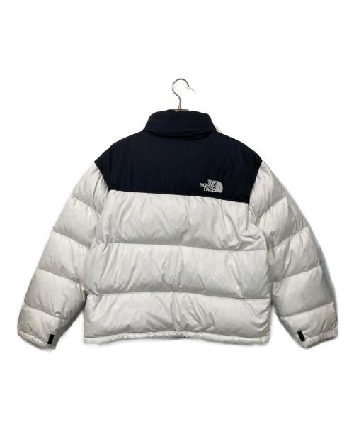 THE NORTH FACE（ザ ノース フェイス）THE NORTH FACE (ザ ノース フェイス) 1996 RETRO NUPTSE JACKET ホワイト×ブラック サイズ:XLの古着・服飾アイテム