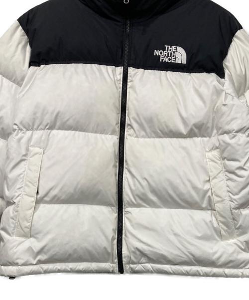 THE NORTH FACE（ザ ノース フェイス）THE NORTH FACE (ザ ノース フェイス) 1996 RETRO NUPTSE JACKET ホワイト×ブラック サイズ:XLの古着・服飾アイテム