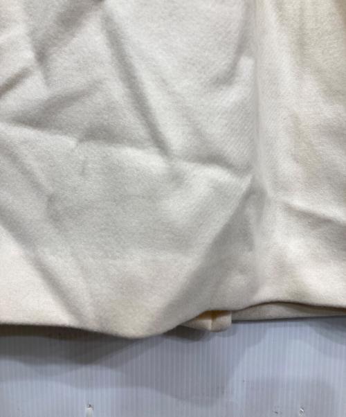 L'AUBE BLANC（ローブ ブラン）l'aube blanc (ローブ ブラン) ウールベルテッドコート アイボリー サイズ:FREEの古着・服飾アイテム