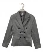 L'AUBE BLANCローブ ブラン）の古着「Waist Shape Tailored Jacket」｜グレー