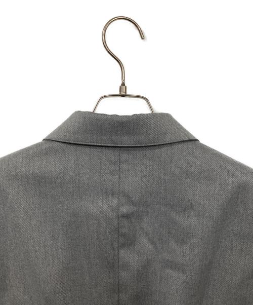 L'AUBE BLANC（ローブ ブラン）L'AUBE BLANC (ローブ ブラン) Waist Shape Tailored Jacket グレー サイズ:Freeの古着・服飾アイテム