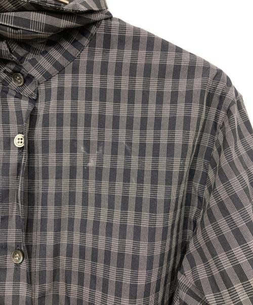 LE CIEL BLEU（ルシェルブルー）LE CIEL BLEU (ルシェルブルー) 長袖シャツ ネイビー サイズ:36の古着・服飾アイテム