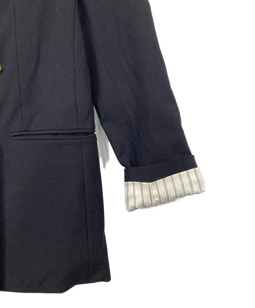 Spick and Span（スピック＆スパン）Spick and Span (スピック＆スパン) プレーンウィーブダブルブレストジャケット ブラック サイズ:34の古着・服飾アイテム