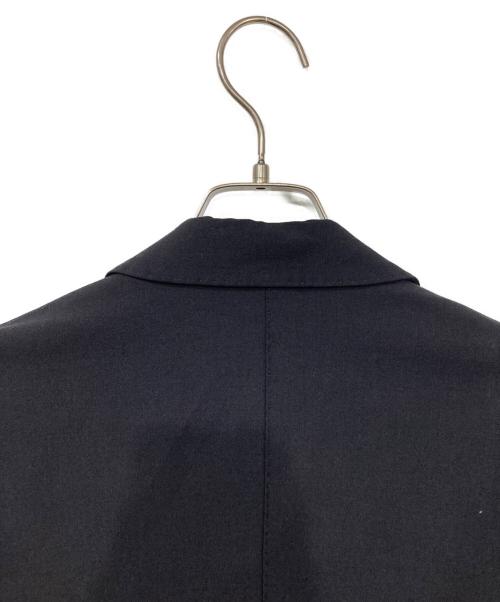 Spick and Span（スピック＆スパン）Spick and Span (スピック＆スパン) プレーンウィーブダブルブレストジャケット ブラック サイズ:34の古着・服飾アイテム