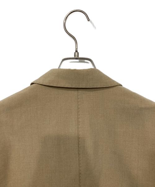 Spick and Span（スピック＆スパン）Spick and Span (スピック＆スパン) プレーンウィーブダブルブレストジャケット ベージュ サイズ:36の古着・服飾アイテム