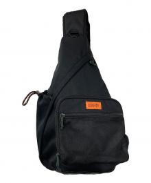 UNIVERSAL OVERALL×niko and（ユニバーサルオーバーオール×ニコアンド）の古着「別注スリングバッグ」｜ブラック