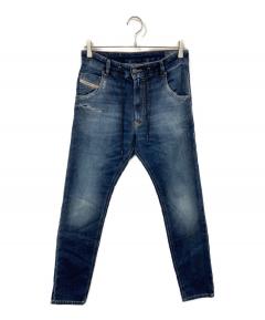 中古・古着通販】DIESEL (ディーゼル) ジョグジーンズ インディゴ