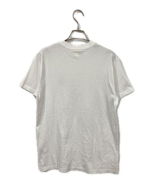 AMI Alexandre Mattiussi（アミアレクサンドルマテュッシ）AMI Alexandre Mattiussi (アミアレクサンドルマテュッシ) ロゴTシャツ ホワイト サイズ:XSの古着・服飾アイテム