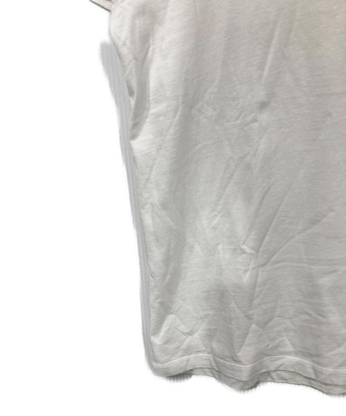 AMI Alexandre Mattiussi（アミアレクサンドルマテュッシ）AMI Alexandre Mattiussi (アミアレクサンドルマテュッシ) ロゴTシャツ ホワイト サイズ:XSの古着・服飾アイテム