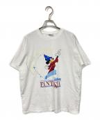 DISNEY×JOURNAL STANDARDディズニー×ジャーナルスタンダード）の古着「ミッキー マウス 別注 ファンタジア  プリント T」｜ホワイト