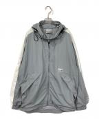 PROCLUBプロクラブ）の古着「FULL COURT WINDBREAKER JKT」｜ブルー×ホワイト