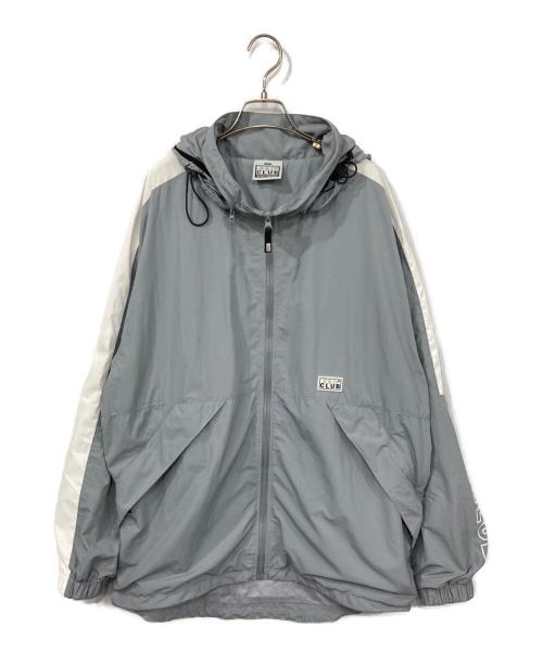 PROCLUB（プロクラブ）PROCLUB (プロクラブ) FULL COURT WINDBREAKER JKT ブルー×ホワイト サイズ:2XLの古着・服飾アイテム