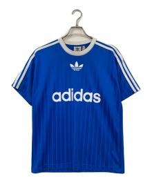 adidas（アディダス）の古着「ゲームシャツ」｜ブルー