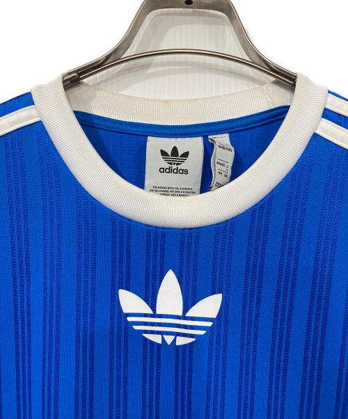 adidas（アディダス）adidas (アディダス) ゲームシャツ ブルー サイズ:Sの古着・服飾アイテム
