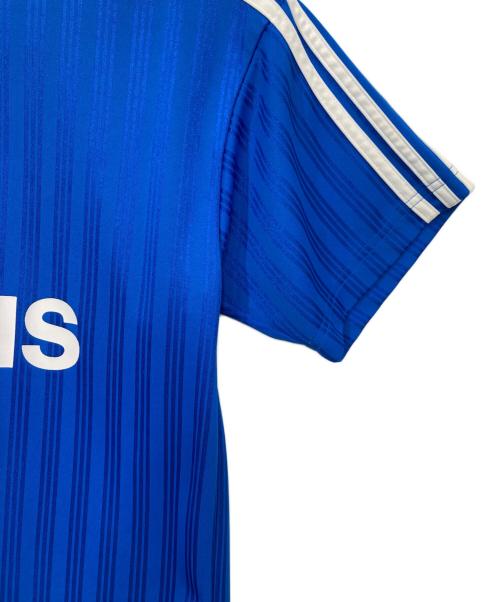 adidas（アディダス）adidas (アディダス) ゲームシャツ ブルー サイズ:Sの古着・服飾アイテム