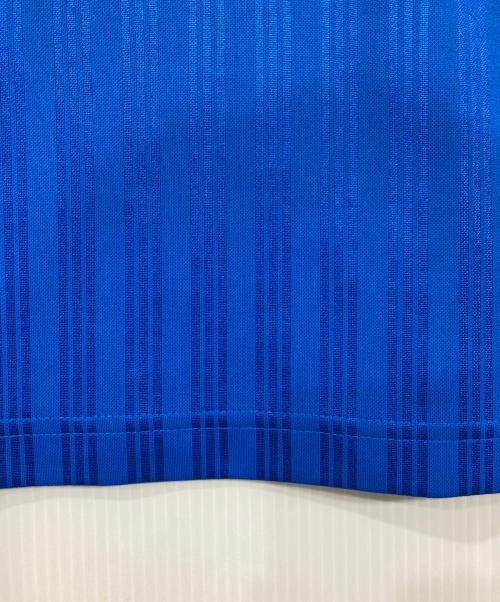 adidas（アディダス）adidas (アディダス) ゲームシャツ ブルー サイズ:Sの古着・服飾アイテム