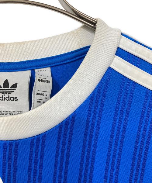 adidas（アディダス）adidas (アディダス) ゲームシャツ ブルー サイズ:Sの古着・服飾アイテム