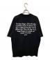 SCRT (エスシーアールティー) Kinds of Kindnes T-Shirt ブラック サイズ:XL 未使用品：5000円