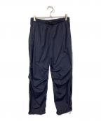BROWN by 2-tacsブラウンバイツータックス）の古着「Knee tuck pants」｜ネイビー