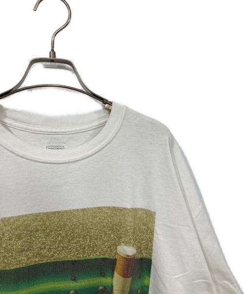 TANGTANG（タンタン）TANGTANG (タンタン) GA SA TANG プリントTシャツ ホワイト サイズ:XLの古着・服飾アイテム