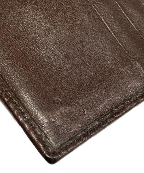 GUCCI（グッチ）GUCCI (グッチ) 3つ折りリボン財布 ブラウンの古着・服飾アイテム