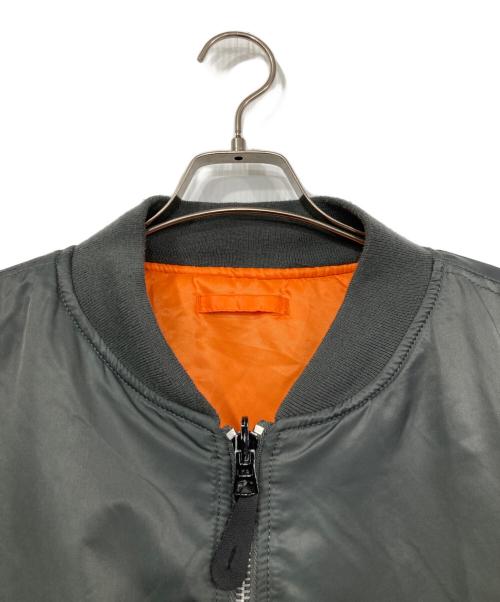 KNOX ARMORY（アルファ ノックス アーモリー）KNOX ARMORY (アルファ ノックス アーモリー) MA-1ジャケット グレー サイズ:XLの古着・服飾アイテム