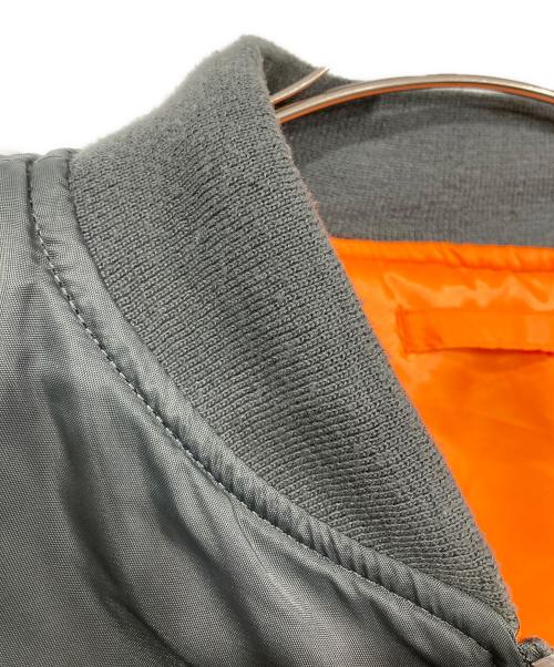 KNOX ARMORY（アルファ ノックス アーモリー）KNOX ARMORY (アルファ ノックス アーモリー) MA-1ジャケット グレー サイズ:XLの古着・服飾アイテム