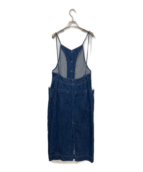 Adam et Rope（アダム エ ロペ）Adam et Rope (アダム エ ロペ) デニムキャミソールワンピース インディゴ サイズ:Mの古着・服飾アイテム