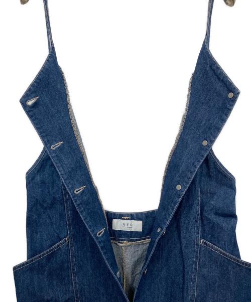 Adam et Rope（アダム エ ロペ）Adam et Rope (アダム エ ロペ) デニムキャミソールワンピース インディゴ サイズ:Mの古着・服飾アイテム
