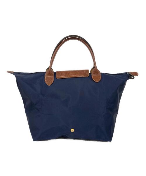 LONGCHAMP（ロンシャン）LONGCHAMP (ロンシャン) プリアージュ オリジナル M トップハンドルバッグ ネイビーの古着・服飾アイテム