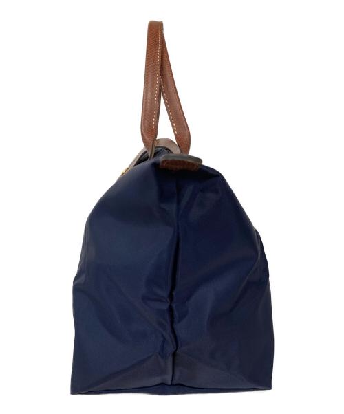 LONGCHAMP（ロンシャン）LONGCHAMP (ロンシャン) プリアージュ オリジナル M トップハンドルバッグ ネイビーの古着・服飾アイテム
