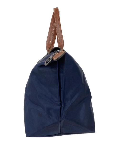 LONGCHAMP（ロンシャン）LONGCHAMP (ロンシャン) プリアージュ オリジナル M トップハンドルバッグ ネイビーの古着・服飾アイテム
