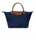 LONGCHAMP（ロンシャン）の古着「プリアージュ オリジナル M トップハンドルバッグ」｜ネイビー