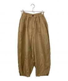 HARVEST（ハーヴェスト）の古着「Linen Circus Pants」｜ブラウン