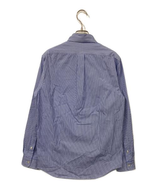 POLO RALPH LAUREN（ポロ・ラルフローレン）POLO RALPH LAUREN (ポロ・ラルフローレン) ストライプシャツ ブルー サイズ:Sの古着・服飾アイテム
