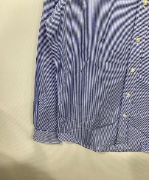 POLO RALPH LAUREN（ポロ・ラルフローレン）POLO RALPH LAUREN (ポロ・ラルフローレン) ストライプシャツ ブルー サイズ:Sの古着・服飾アイテム