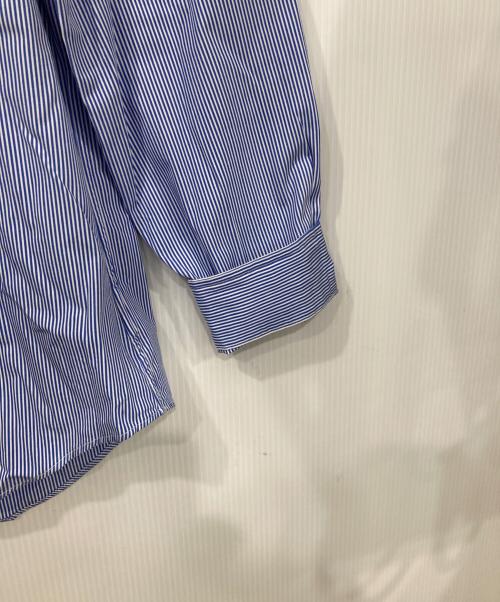 POLO RALPH LAUREN（ポロ・ラルフローレン）POLO RALPH LAUREN (ポロ・ラルフローレン) ストライプシャツ ブルー サイズ:Sの古着・服飾アイテム