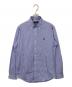 POLO RALPH LAUREN（ポロ・ラルフローレン）の古着「ストライプシャツ」｜ブルー