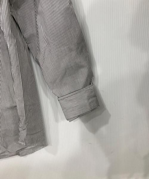 POLO RALPH LAUREN（ポロ・ラルフローレン）POLO RALPH LAUREN (ポロ・ラルフローレン) ストライプシャツ ブラック サイズ:Sの古着・服飾アイテム