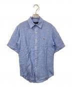 POLO RALPH LAURENポロ・ラルフローレン）の古着「半袖シャツ」｜ブルー