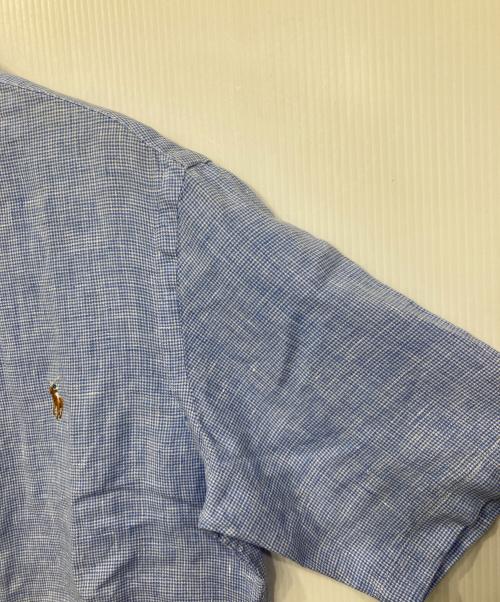 POLO RALPH LAUREN（ポロ・ラルフローレン）POLO RALPH LAUREN (ポロ・ラルフローレン) 半袖シャツ ブルー サイズ:XSの古着・服飾アイテム