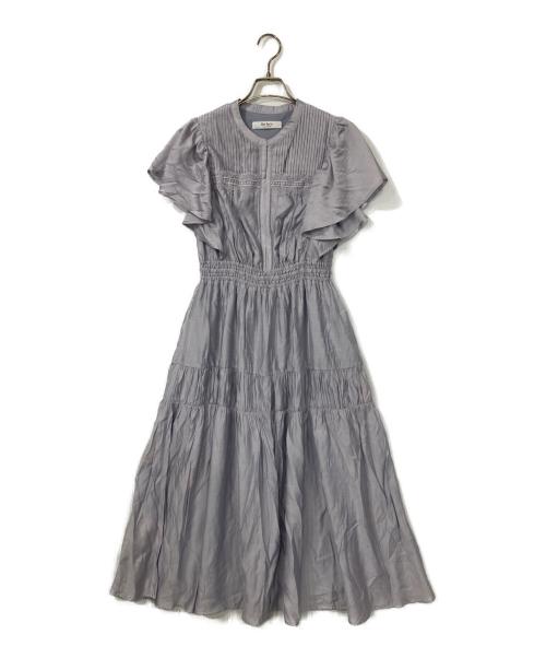 HER LIP TO（ハーリップトゥ）Her lip to (ハーリップトゥ) リトルバタフライスリーブドレス ラベンダー サイズ:5の古着・服飾アイテム