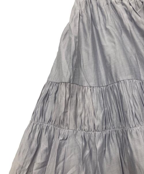 HER LIP TO（ハーリップトゥ）Her lip to (ハーリップトゥ) リトルバタフライスリーブドレス ラベンダー サイズ:5の古着・服飾アイテム
