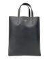 CELINE (セリーヌ) バーティカルカバスモールトートバッグ ブラック：120000円