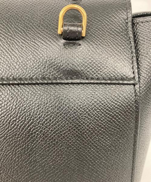 CELINE（セリーヌ）CELINE (セリーヌ) ベルトバッグ・ナノ ブラックの古着・服飾アイテム
