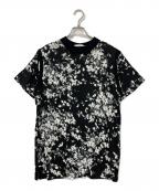 GIVENCHYジバンシィ）の古着「フラワープリントTシャツ」｜ブラック