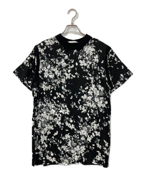 GIVENCHY（ジバンシィ）GIVENCHY (ジバンシィ) フラワープリントTシャツ ブラック サイズ:XSの古着・服飾アイテム
